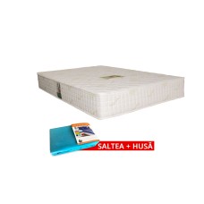 Set Saltea Pocket Spring Saltex 1400x1900 + Husa cu elastic